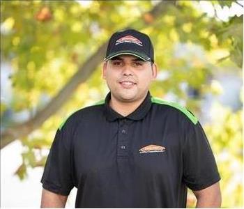 Arturo Guedea, team member at SERVPRO of East Sacramento / West Arden-Arcade