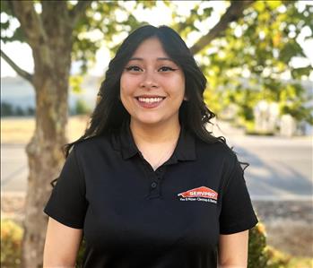 female employee with black hair